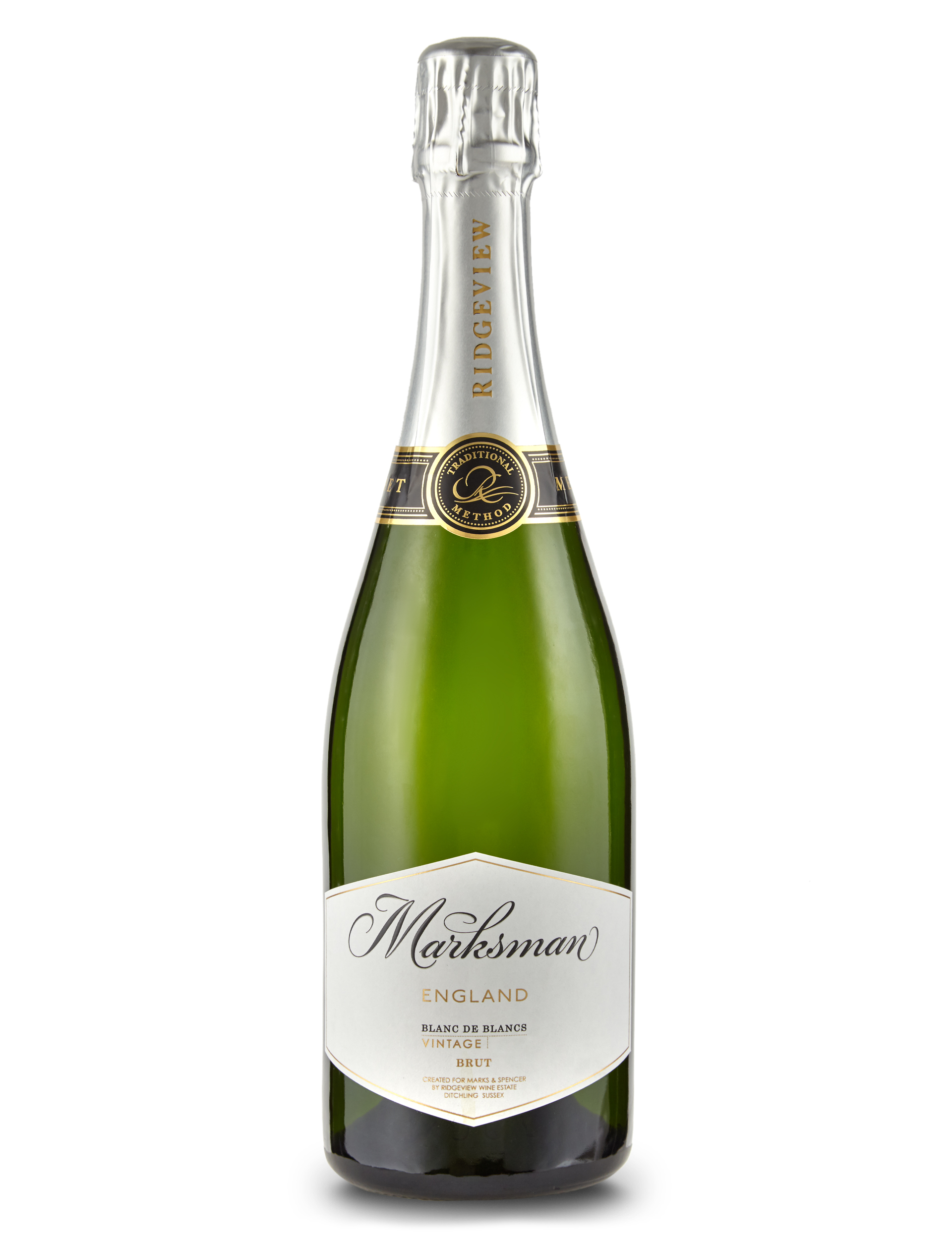 Marksman English Sparkling Brut Blanc de Blancs