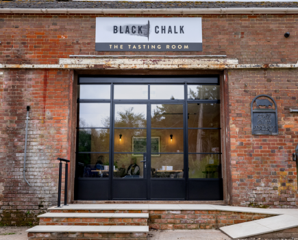 Black Chalk Wine Opens Tasting Room & Courtyard